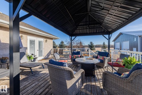 2 Discovery Avenue, Rural Sturgeon County, AB - Outdoor With Deck Patio Veranda With Exterior