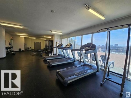 906 11307 99 Avenue, Edmonton, AB - Indoor Photo Showing Gym Room