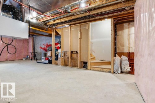 9053 Cooper Link Link, Edmonton, AB - Indoor Photo Showing Basement