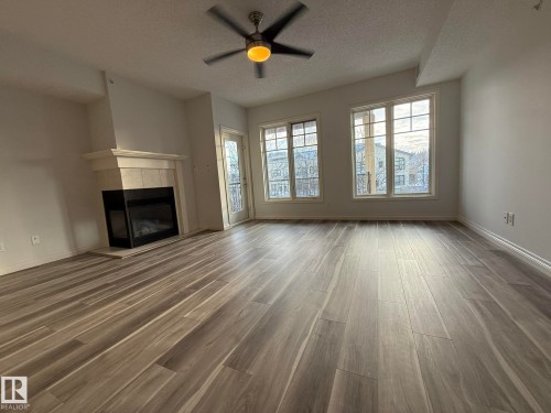304 9803 96A Street, Edmonton, AB - Indoor With Fireplace