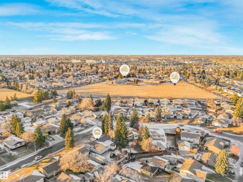 View of property location with nearby suburban area - 13335 106 Street, Edmonton, AB - Outdoor With View