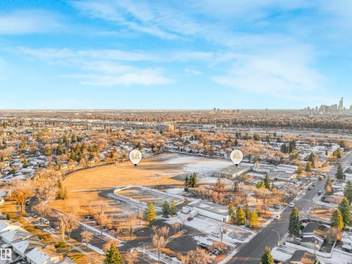 Drone / aerial view - 13335 106 Street, Edmonton, AB - Outdoor With View