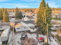 Aerial view of residential area - 