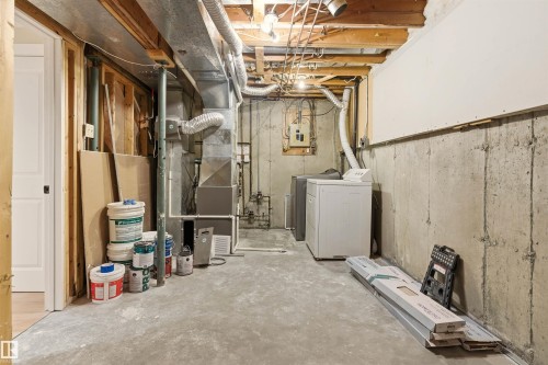 12 1411 Mill Woods Road E, Edmonton, AB - Indoor Photo Showing Basement