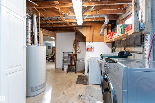 5114 51 Street, Bruderheim, AB - Indoor Photo Showing Laundry Room