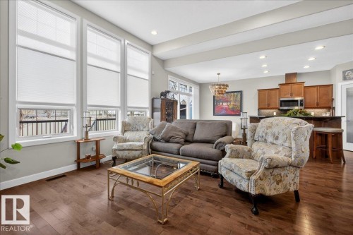 9 841 156 Street, Edmonton, AB - Indoor Photo Showing Living Room