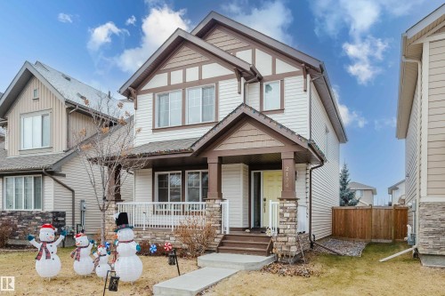 2124 Glenridding Way, Edmonton, AB - Outdoor With Deck Patio Veranda With Facade