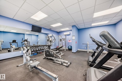 2006 10303 105 Street, Edmonton, AB - Indoor Photo Showing Gym Room