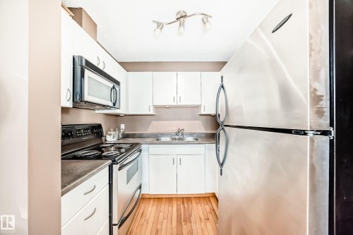 2006 10303 105 Street, Edmonton, AB - Indoor Photo Showing Kitchen With Double Sink
