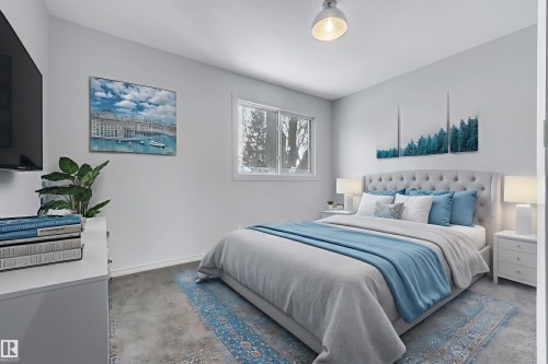 1281 Hooke Road, Edmonton, AB - Indoor Photo Showing Bedroom