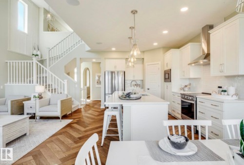 2356 Muckleplum Way, Edmonton, AB - Indoor Photo Showing Kitchen With Upgraded Kitchen