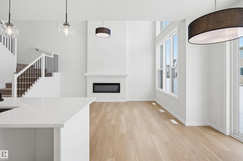 2535 211 Street, Edmonton, AB - Indoor With Fireplace