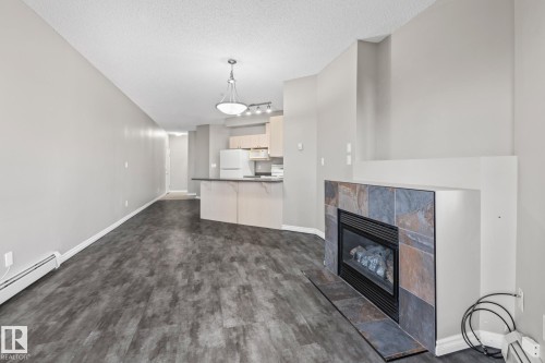 303 10118 95 Street, Edmonton, AB - Indoor With Fireplace