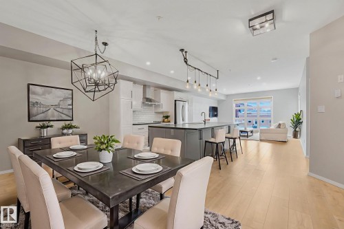 228 10407 122 Street, Edmonton, AB - Indoor Photo Showing Dining Room