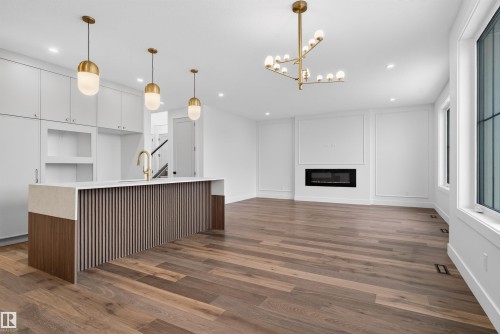 281 Paterson Link Link, Edmonton, AB - Indoor With Fireplace