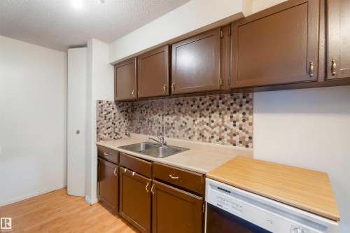 14205 82 Street, Edmonton, AB - Indoor Photo Showing Kitchen With Double Sink