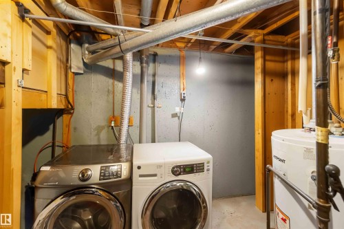 14205 82 Street, Edmonton, AB - Indoor Photo Showing Laundry Room