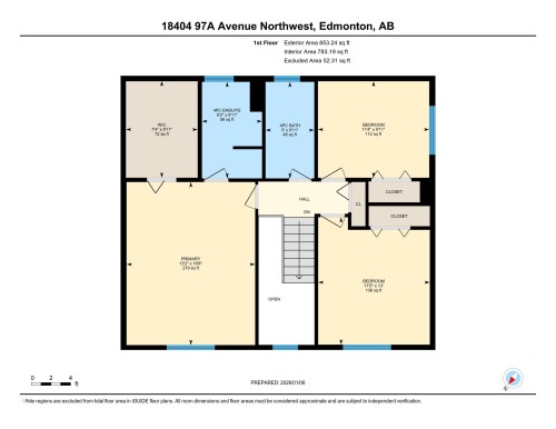 View of property floor plan - 18404 97A Avenue, Edmonton, AB - Other