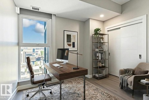 3301 10180 103 Street, Edmonton, AB - Indoor Photo Showing Office
