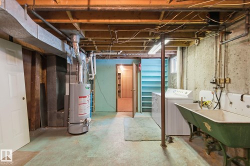 13924 135 Avenue, Edmonton, AB - Indoor Photo Showing Basement