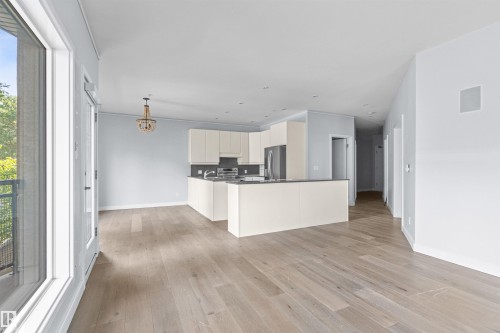 204 11415 100 Avenue, Edmonton, AB - Indoor Photo Showing Kitchen