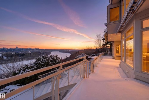 28 Riverside Crescent, Edmonton, AB - Outdoor With View