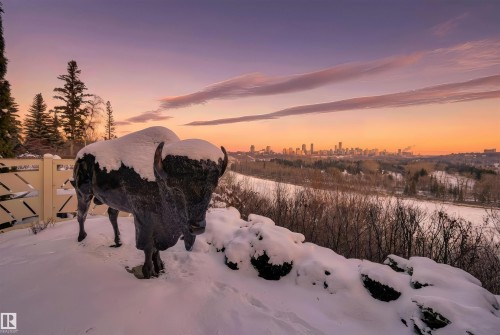 28 Riverside Crescent, Edmonton, AB - Outdoor With View