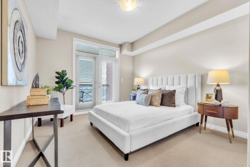706 9020 Jasper Avenue, Edmonton, AB - Indoor Photo Showing Bedroom