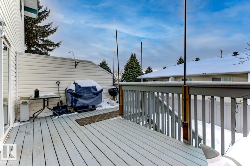 59 843 Youville Drive W, Edmonton, AB - Outdoor With Deck Patio Veranda With Exterior