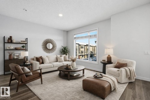 54 804 Welsh Drive, Edmonton, AB - Indoor Photo Showing Living Room