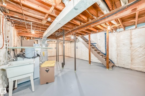 3867 85 Street, Edmonton, AB - Indoor Photo Showing Basement
