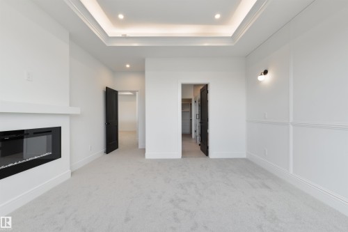 5449 Kootook Road, Edmonton, AB - Indoor With Fireplace