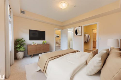 110 1406 Hodgson Way, Edmonton, AB - Indoor Photo Showing Bedroom