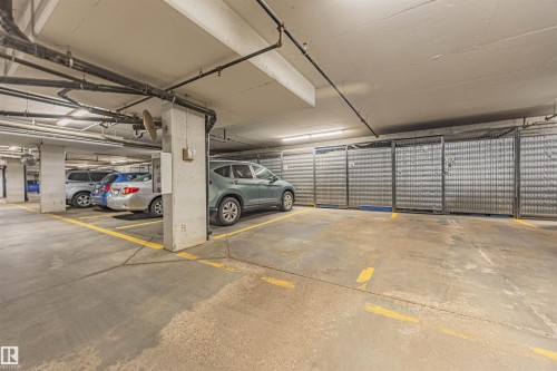 110 1406 Hodgson Way, Edmonton, AB - Indoor Photo Showing Garage