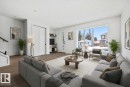 9113 150 Street, Edmonton, AB  - Indoor Photo Showing Living Room 