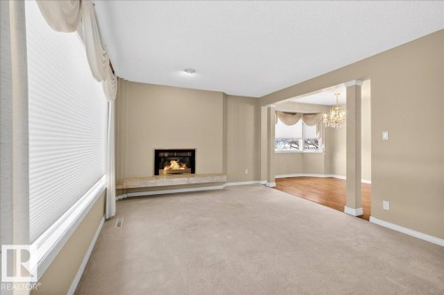 8908 57 Street, Edmonton, AB - Indoor With Fireplace