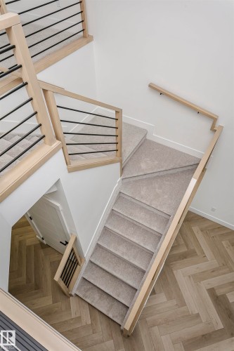 View of stairs - 220 Edgemont Green Green, Edmonton, AB - Indoor Photo Showing Other Room