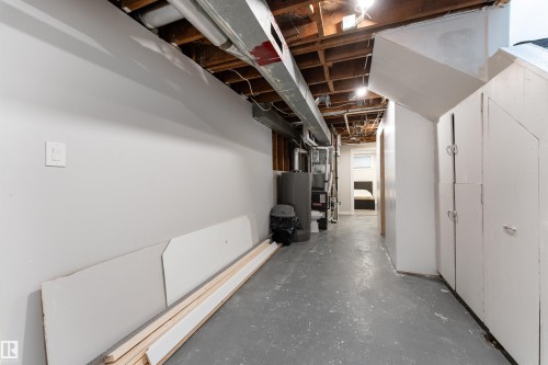 12316 140 Street, Edmonton, AB - Indoor Photo Showing Basement
