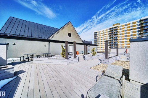 1206 9819 104 Street, Edmonton, AB - Outdoor With Deck Patio Veranda