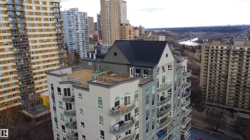 1206 9819 104 Street, Edmonton, AB - Outdoor With Balcony With Facade