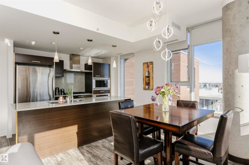 707 2612 109 Street, Edmonton, AB - Indoor Photo Showing Dining Room