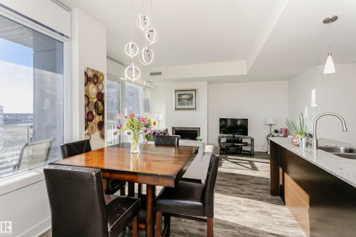 707 2612 109 Street, Edmonton, AB - Indoor Photo Showing Dining Room