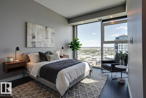 3303 10180 103 Street, Edmonton, AB - Indoor Photo Showing Bedroom