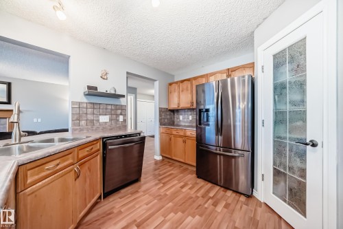 4713 190A Street, Edmonton, AB - Indoor Photo Showing Kitchen With Double Sink