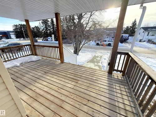 5002 52 Avenue, Calmar, AB - Outdoor With Deck Patio Veranda
