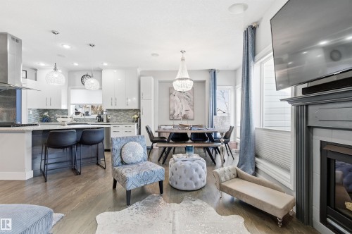 46 Longview Crescent, Spruce Grove, AB - Indoor With Fireplace