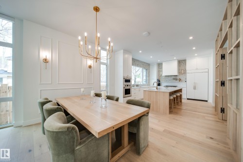 9651 96A Street, Edmonton, AB - Indoor Photo Showing Dining Room
