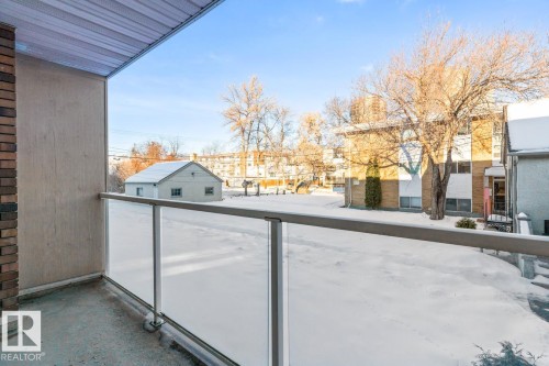 203 10230 120 Street, Edmonton, AB - Outdoor With Balcony