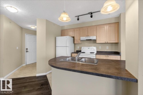408 636 Mcallister Loop, Edmonton, AB - Indoor Photo Showing Kitchen With Double Sink
