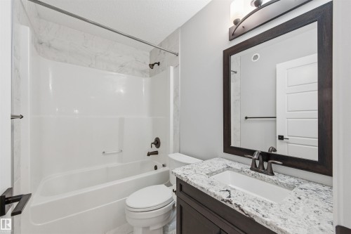 281 Desrochers Boulevard Sw, Edmonton, AB - Indoor Photo Showing Bathroom